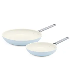 Greenpan 885837010923 Padova Hard Anodized Healthy Ceramic Nonstick 8 Inch And 10 Frying Pan Skillet