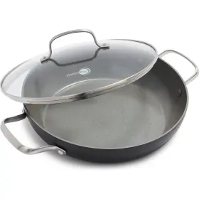 Greenpan 885837013320 Chatham Hard Anodized Healthy Ceramic Nonstick 11 Inch Everyday Frying Pan Skill