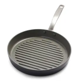 Greenpan 885837018073 Chatham Hard Anodized Healthy Ceramic Nonstick 11 Inch Grill Pan Pfas-free Dishwa