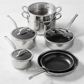 Greenpan 885837020922 Premiere Max Stainless-steel Ceramic Nonstick 11-piece Cookware Set