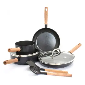 Greenpan 885837022308 Hudson Healthy Ceramic Nonstick 8 Piece Cookware Pots And Pans Set Vintage