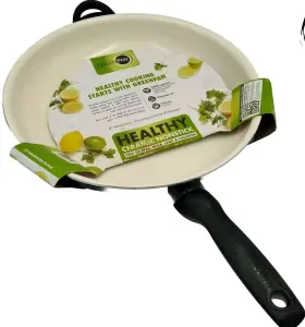 Greenpan 885837028959 The Original Green Pan Ceramic Nonstick 12 Inch Skillet Oven Safe Fry Health