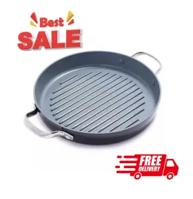 Cc000674-001 Greenpan Free Ship - Valencia Pro 11- Inch Ceramic Nonstick Grill Pan