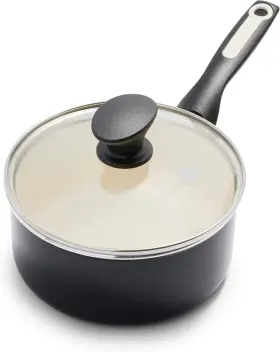 Cc002638-001 Greenpan Rio Healthy Ceramic Nonstick 2 Quart Saucepan Pot With Lid Pfas-free