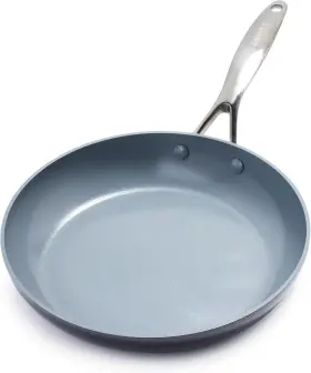 Cc002678-001 Greenpan Valencia Pro Hard Anodized Healthy 10 Inch Frying Pan Skillet Gray