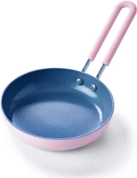 Cc002840-003 Greenpan Mini Healthy Ceramic Nonstick 5 Inch Round Egg Pan Pfas-free Pink