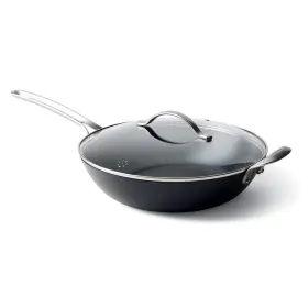 Cc003803-001 Greenpan X Food 52 Five Two Essentials Carbon Steel 12 Inch Wok Black
