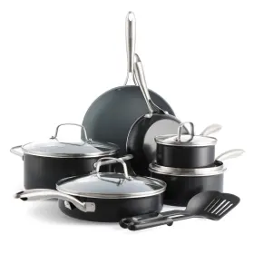 Cc005227-001 Greenpan Swift 12 Piece Cookware Pot And Pans Set Pfas Pfoa-free Healthy Ceramic No