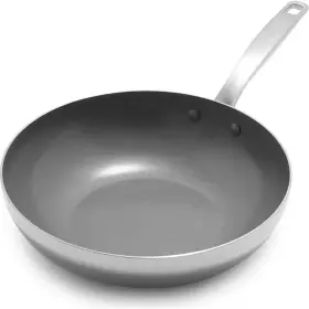 Cc005351-001 Greenpan Chatham Tri-ply Stainless Steel Healthy Ceramic Nonstick 11 Wok Pan Pfas-free