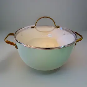 Cc005356-001 Greenpan Reserve 5 Quart Stockpot Julep Hard Anodized Healthy Ceramic Pfas-free