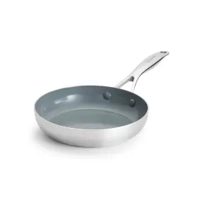 Cc008341-001 Greenpan Valencia Pro Stainless Steel 8 Inch Frying Pan Skillet Induction Suitable Mirrored