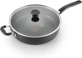32406037632 Groupe Seb T-fal Specialty Nonstick Saute Pan With Glass Lid 5 Quart Oven Broiler Safe 350