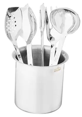 T236 Groupe Seb Stainless Steel Cook And Serve Tool Set 6-piece