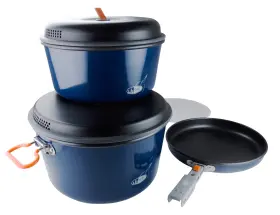 44234 Gsi Outdoors Bugaboo Ceramic Base Camper Large Cookware Set