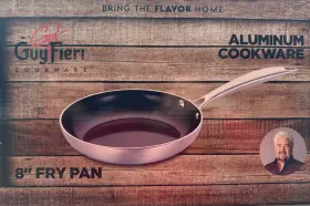 Guy Fieri 849808015720 8 Inch Frying Pan Nonstick Aluminum Induction Bottom New In Box