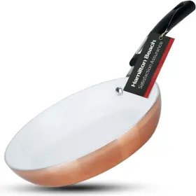 Haj105 Hamilton Beach 10 Inch Fry Pan Aluminum Teflon Classic Non-stick