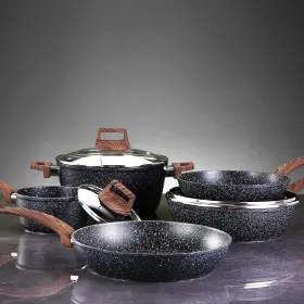 Hausfrau 749666951034 Pots And Pans Set Non Stick Ceramic Cookware Nonstick Kitchen Co