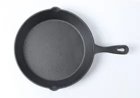 Hawok 748528756534 Cast Iron Skillet 10 Inch Pan For Frying Cooking Baking Induction Electric Gas