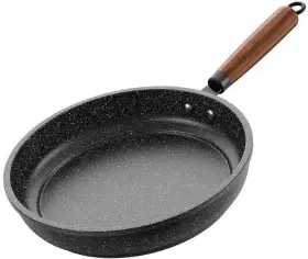 Ps-shg53 Hcxcqlsuy Nonstick Deep Frying Pan Skillet Non Stick Granite Fry 10 Inch Black