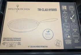 Hkhsk-11c Hells Kitchen Hell S Kitchens 11 Inch Hex Clad Hybrid Non-stick Fryying Pan
