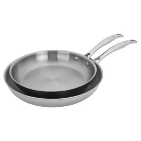 1023646 Henckels Clad H3 2-pc Stainless Steel 10-in And 12-in Fry Pan Set