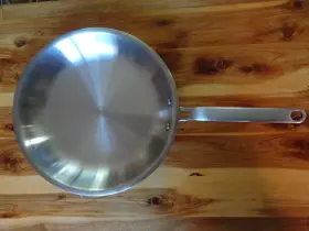 Heritage Steel 850042331118 Eater Series 12 Inch Frying Pan Made In Usa 5-ply Fully Clad Stainless St