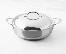 Hestan 051153600432 Nanobond Titanium Stainless-steel Dutch Oven With Lid 5 Qt. New