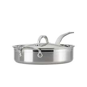 31568 Hestan Probond Collection Professional Clad Stainless Steel Saut Pan 3.5 Quart
