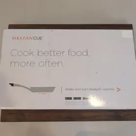 Hestan Cue 190806315375 New Open Box 11 Inch Tri-ply Stainless Steel Smart Frying Pan Bluetooth