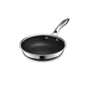 Hexclad 810140340009 Hybrid Nonstick 7-inch Frying Pan Stay-cool Handle Dishwasher-friendl