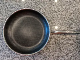 Hexclad 859006007663 Hybrid Nonstick 12-inch Fry Pan Stay-cool Handle Gordon Ramsay