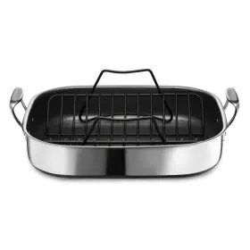 Hexclad 859006007724 Hybrid Nonstick 14 Inches X 17 Silver Or Stainless Steel