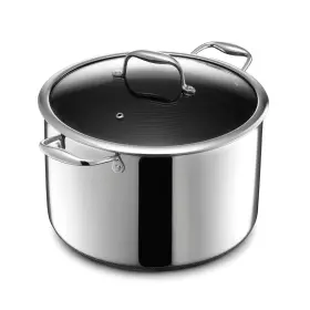 B0b1258yy3 Hexclad Hybrid Nonstick 10- Quart Stockpot With Lid Induction Oven Safe 900 F Dishwa