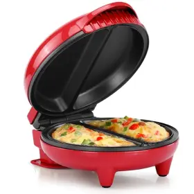 Holstein Housewares 322170752764 Non-stick Omelet And Frittata Maker Stainless Steel - Makes 2 Individual Por