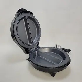 Hh-0937012w Holstein Housewares Egg Cooker Omelet Maker Stainless Steel Non-stick 4-eggs