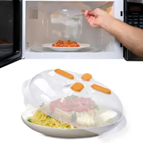 Hc25202.0-org Hover Cover Magnetic Microwave For Food Clear Splatter Microwav