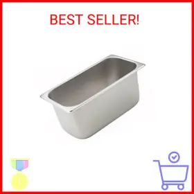 Jw-p116b Hubert Winco 1/3 Size Pan 6 Inch Depth Nsf