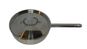20535 Ikea Stainless Steel 10 Inch Saute Frying Pan Skillet With Lid