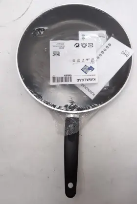 501.860.48 Ikea Kavalkad Fry Pan 11 Inch Teflon Non Stick Coating Black By Kozuya Nomura New
