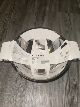 805.781.20 Ikea New/nwt Klockren Boiler Bowl