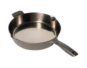 Ilg8fe12diy Iliving Un-seasoned Modern Heirloom Mirror Polished Cast Iron Skillet Pan 12 Inch