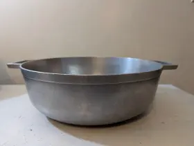 2bu18 Imusa Vtg 14.5 Inch X 5 Heavy Cast Aluminum Cooking Stock Pot Pan No Lid