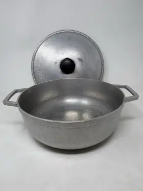 30n23 Imusa El Original Cast Aluminum Caldero Dutch Oven Pot With Lid Made In Colombia A