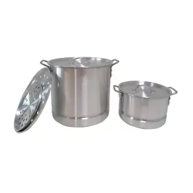86006350 Imusa Steamer Set Containing A 28 Quart And 10