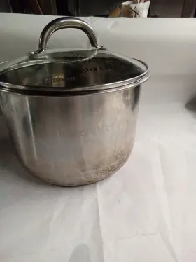 Ab19414 Instant Pot 6 Quart Stainless Steel Inner Cooking Liner Pre-owned