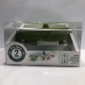 Jb8203 Jabar International Pure Steam 2 Tier Microwave Steamer Model New In Box