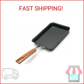 1811 Japanbargain 4008 Japanese Tamago Egg Pan Iron Omelet Tamagoyaki Omelette P