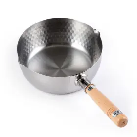 Jb Home Collection 720061022949 Japanese Stainless Steel Yukihira Saucepans 16cm Cooking Pot 1.2 Quart Made