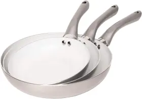 Jean Patrique 060619850972 Jean-patrique Bio Supreme 3 Piece Ceramic Non-stick Frying Pan Set - Lightweight