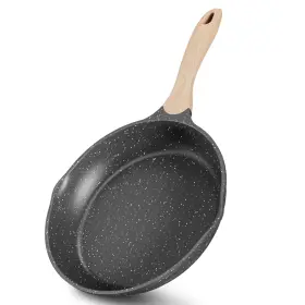Jeetee 788125416721 10 Inch Nonstick Frying Pan Stone Coating Cookware Omelette Wi